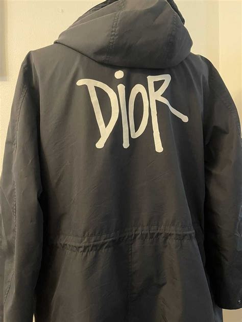 shawn stussy x dior logo